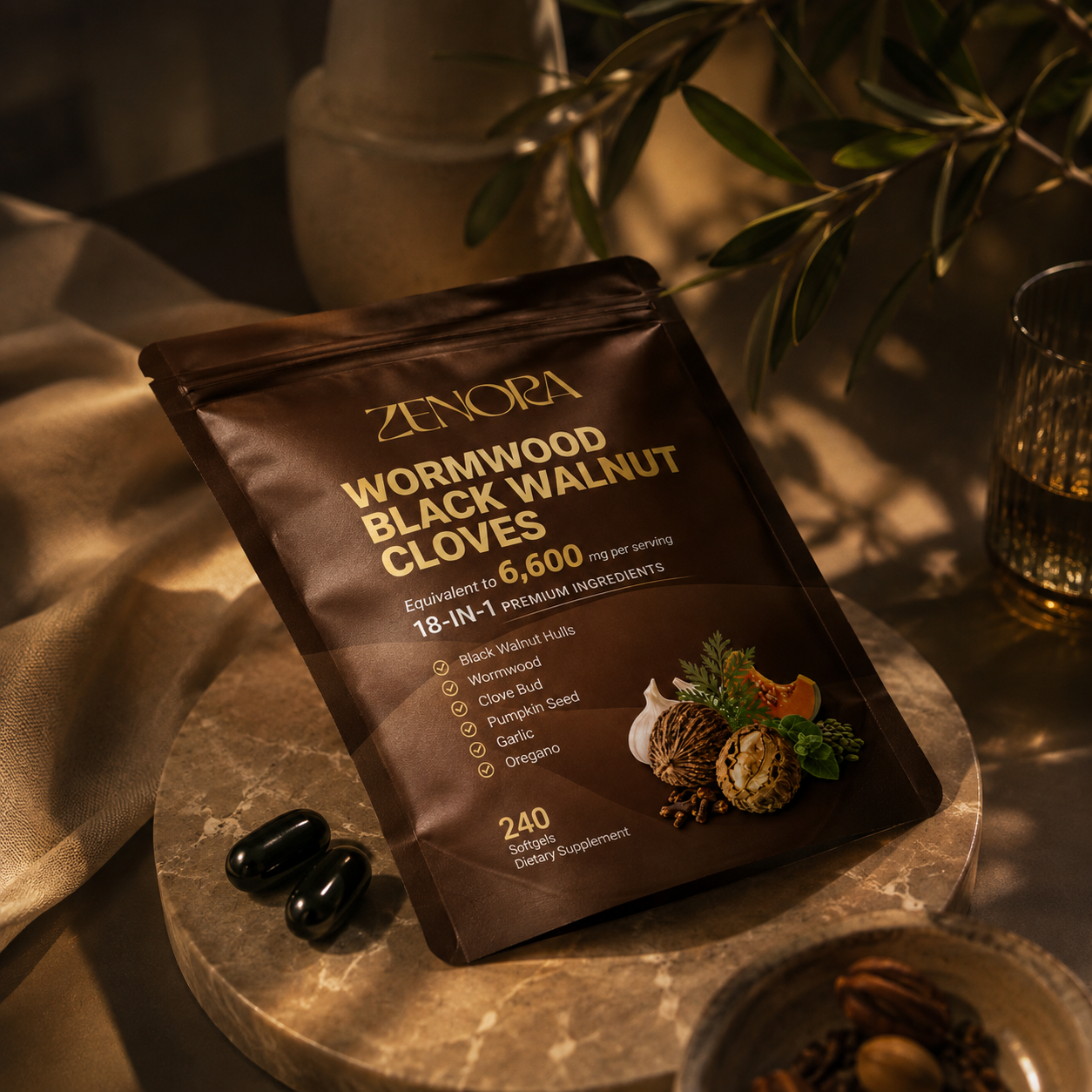 Zenora botanical wellness supplement